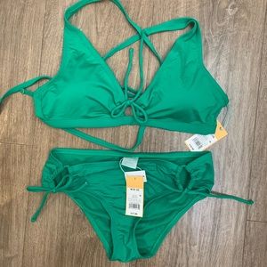 NEW!! Green Bikini M